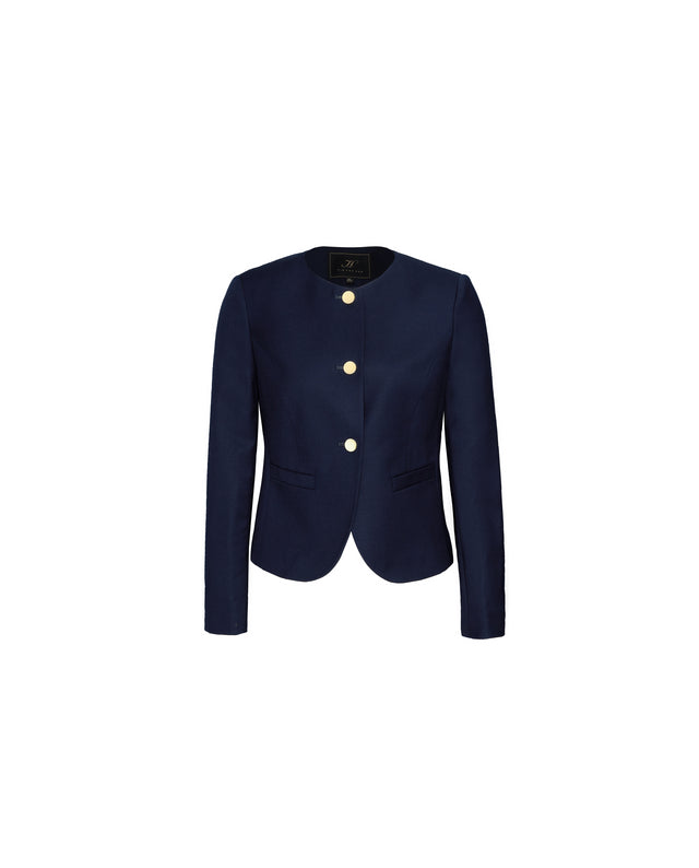 Gabri Jacket Textured Navy