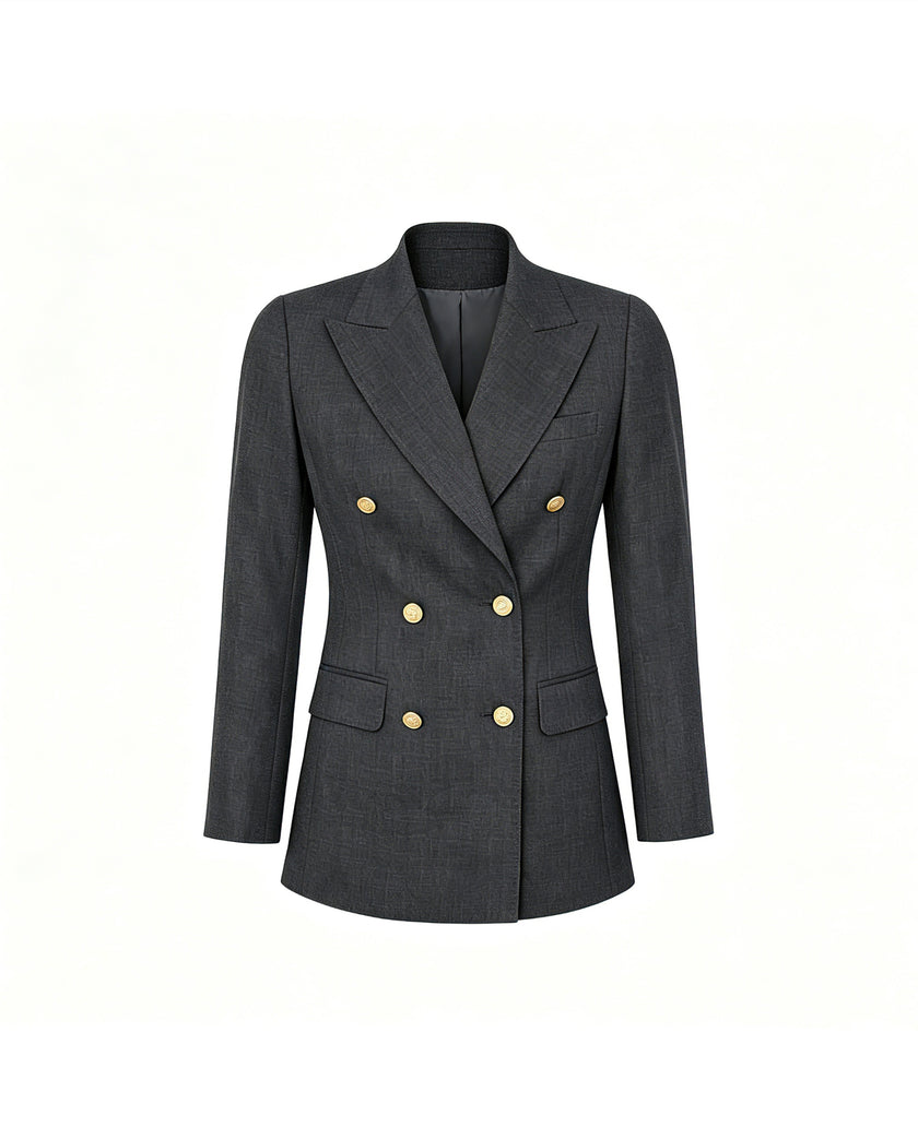 Ace Blazer Charcoal Grey