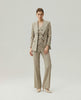 Dom Blazer Textured Apricot