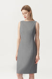EV Sudro™ Ivy Gray Sleeveless Dress