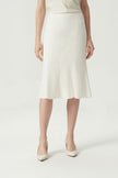 EV LéSem™ Smog White Fishtail Skirt