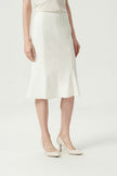 EV LéSem™ Smog White Fishtail Skirt