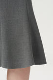 EV LéSem™ Smog Smoky Gray Fishtail Skirt