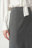 EV LéSem™ Smog Smoky Gray Fishtail Skirt
