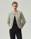 Gabri Jacket Textured Apricot