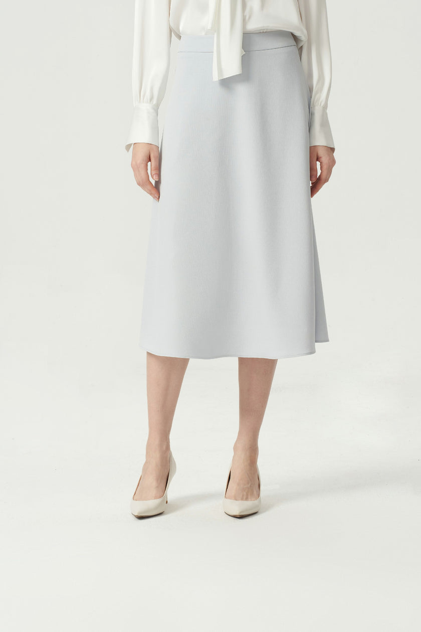 EV LéSem™ Naya Powder Blue A-line skirt