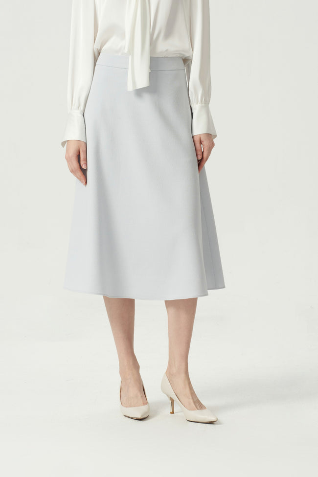 EV LéSem™ Naya Powder Blue A-line skirt