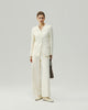 Straight-Leg Trousers Vanilla