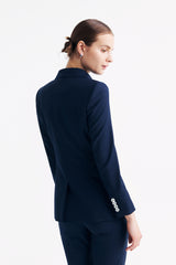 LC ACE™ Peak Lapel Double-breasted Blazer - Dark Blue