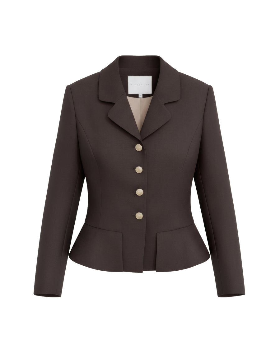 Leiden Jacket Deep Chocolate
