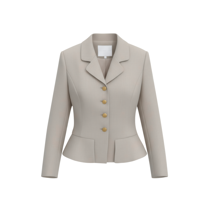 Leiden Jacket Almond