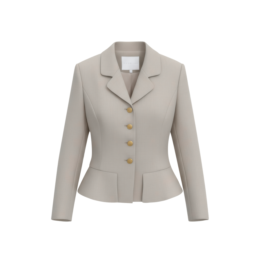Leiden Jacket Almond