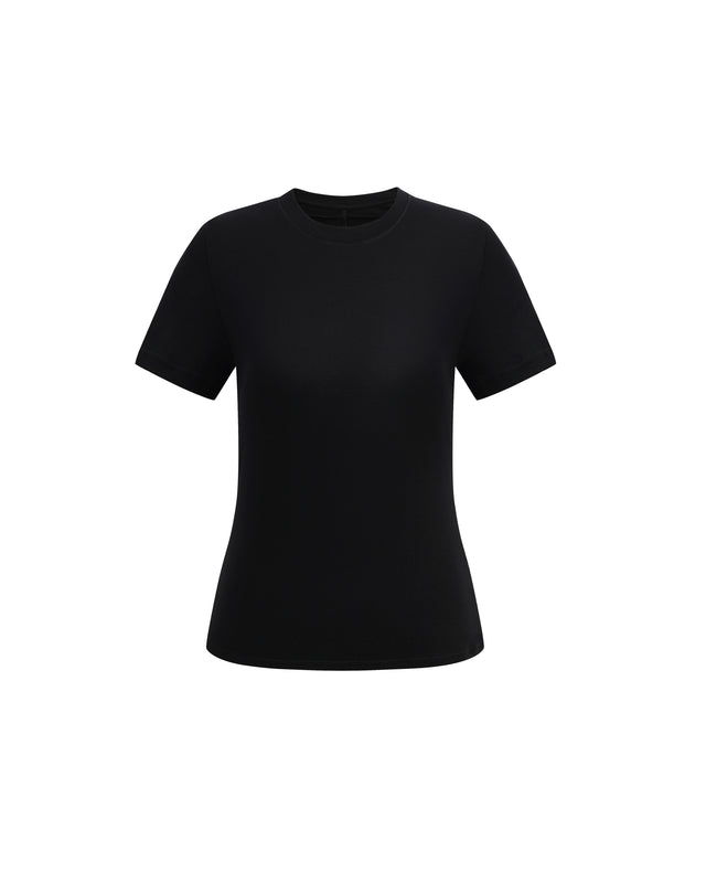 Fitted T-Shirt Black