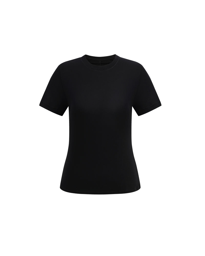Fitted T-Shirt Black