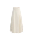 Sculpted Midi Skirt Vanilla