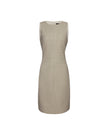 Curie Dress Textured Apricot