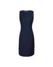 Curie Dress Textured Navy