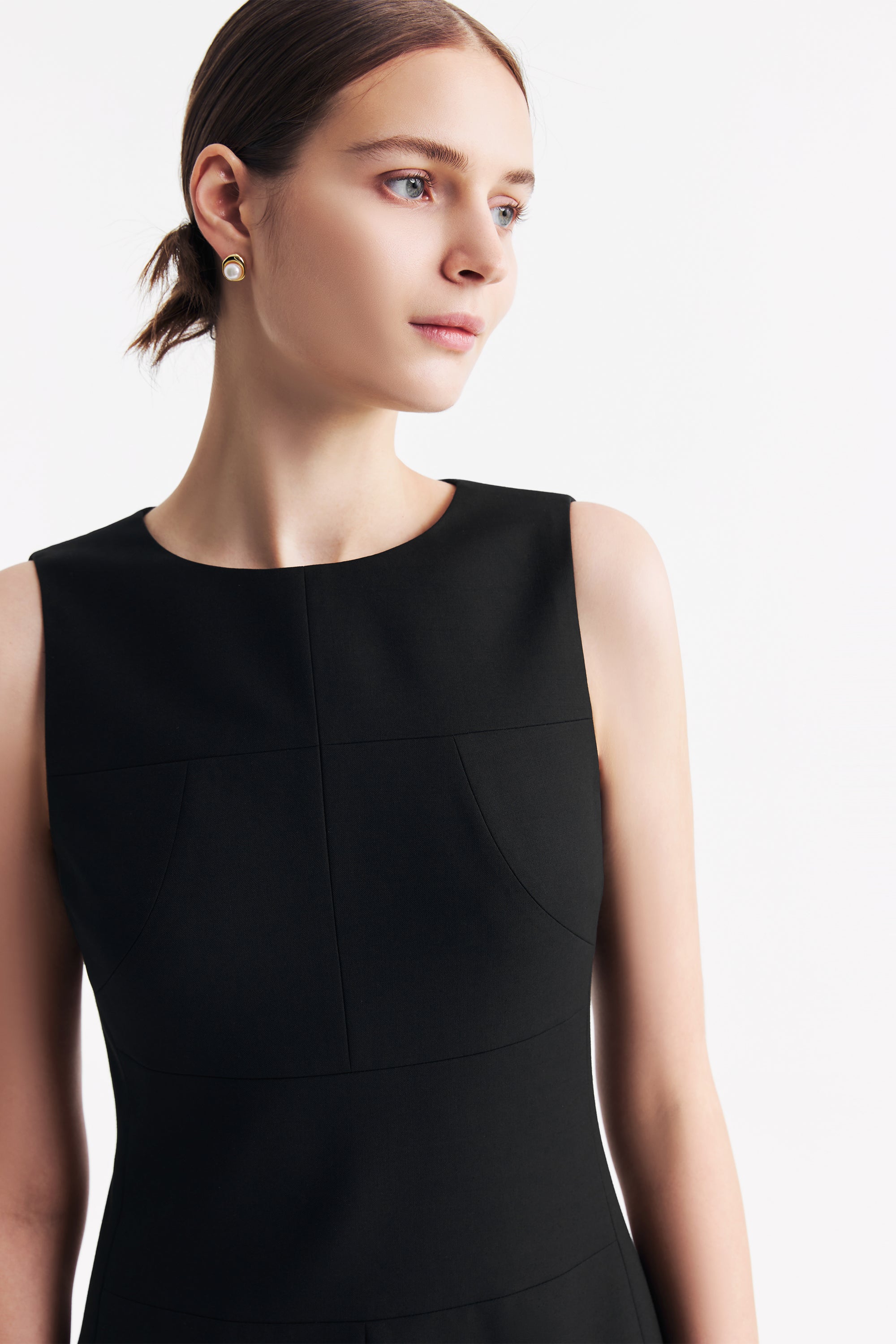 TieForHer - LC CURIE™ Diamond Dress - Black - Dress