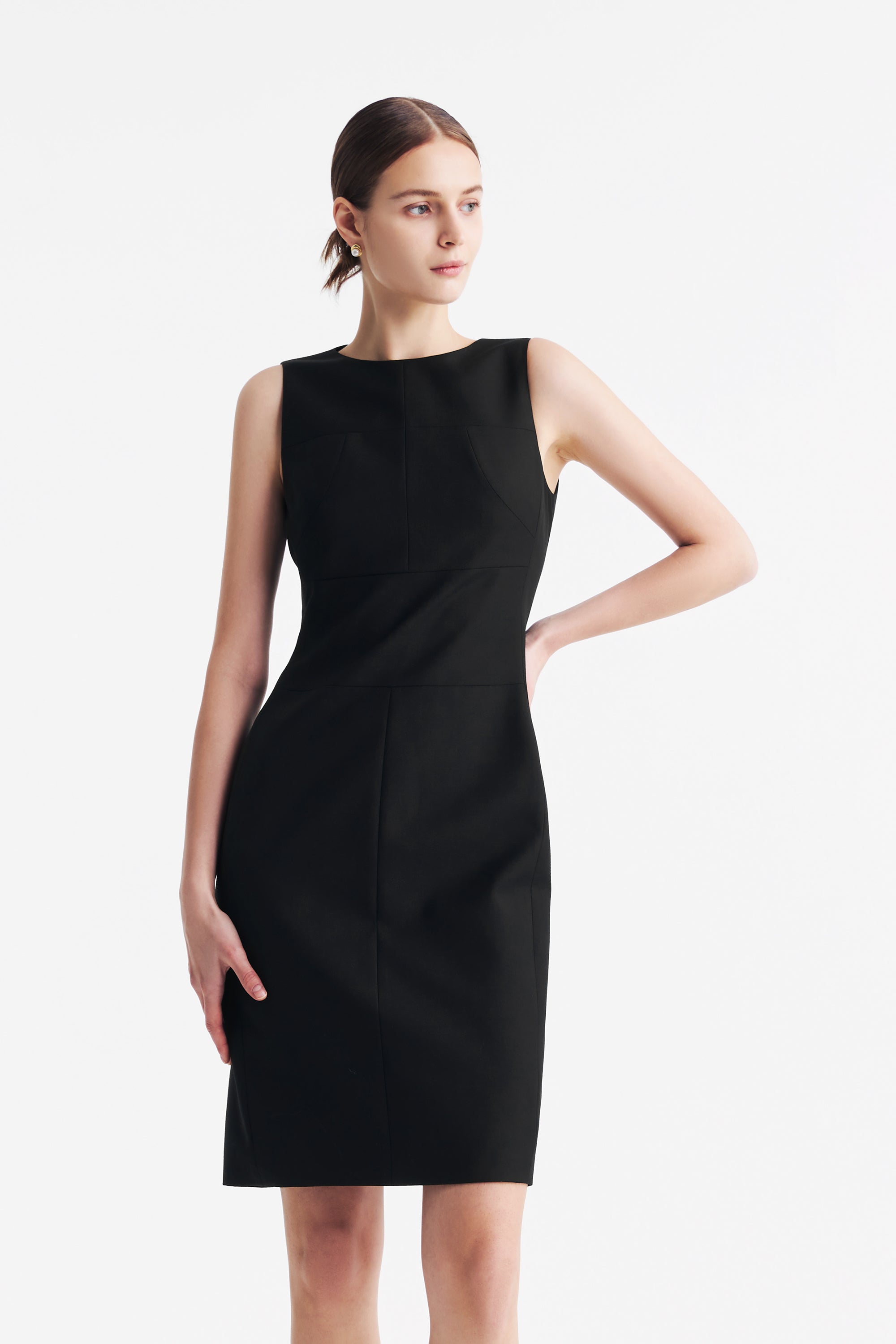 TieForHer - LC CURIE™ Diamond Dress - Black - Dress