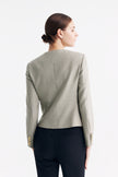 LC GABRI™ Apricot Granular Texture Short Jacket