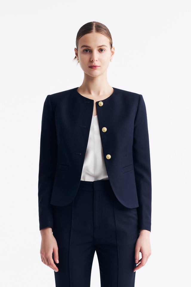 Gabri Navy Blue Jacket