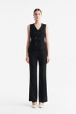 LC GANDI™ Black Ankle-length Trousers