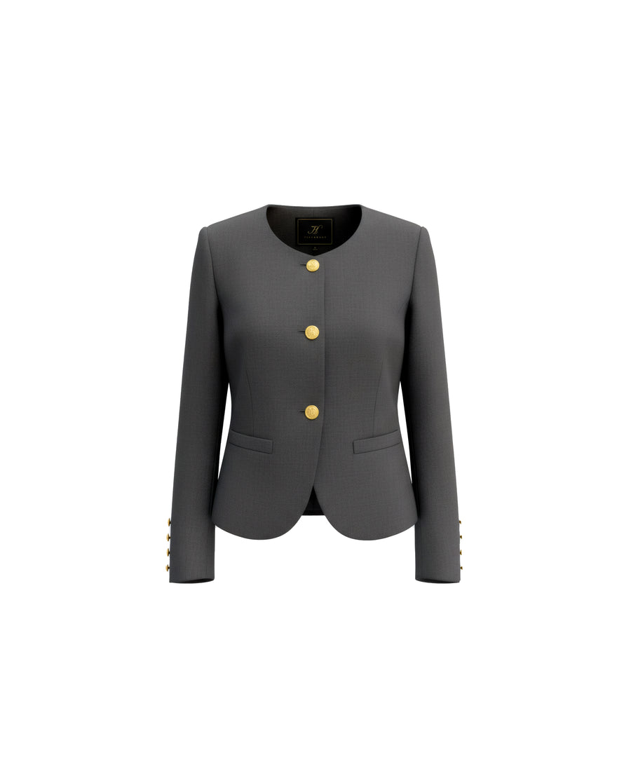 Gabri Jacket Charcoal Grey