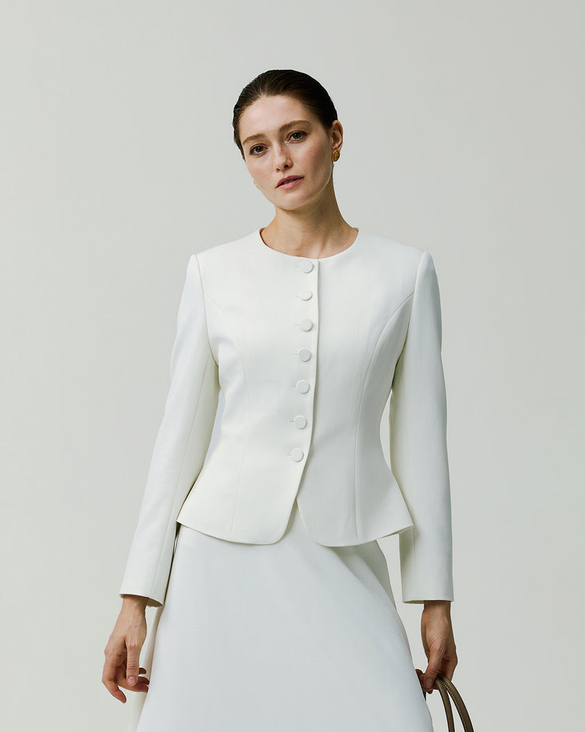 Piana Jacket White