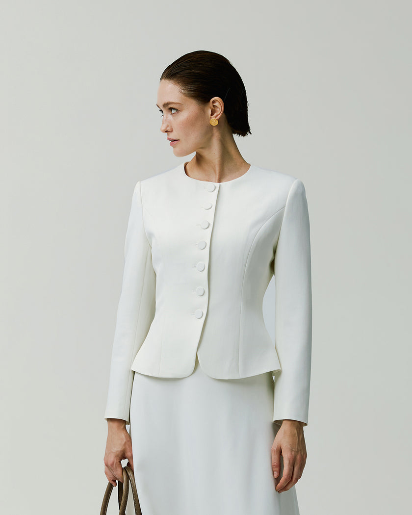 Piana Jacket White