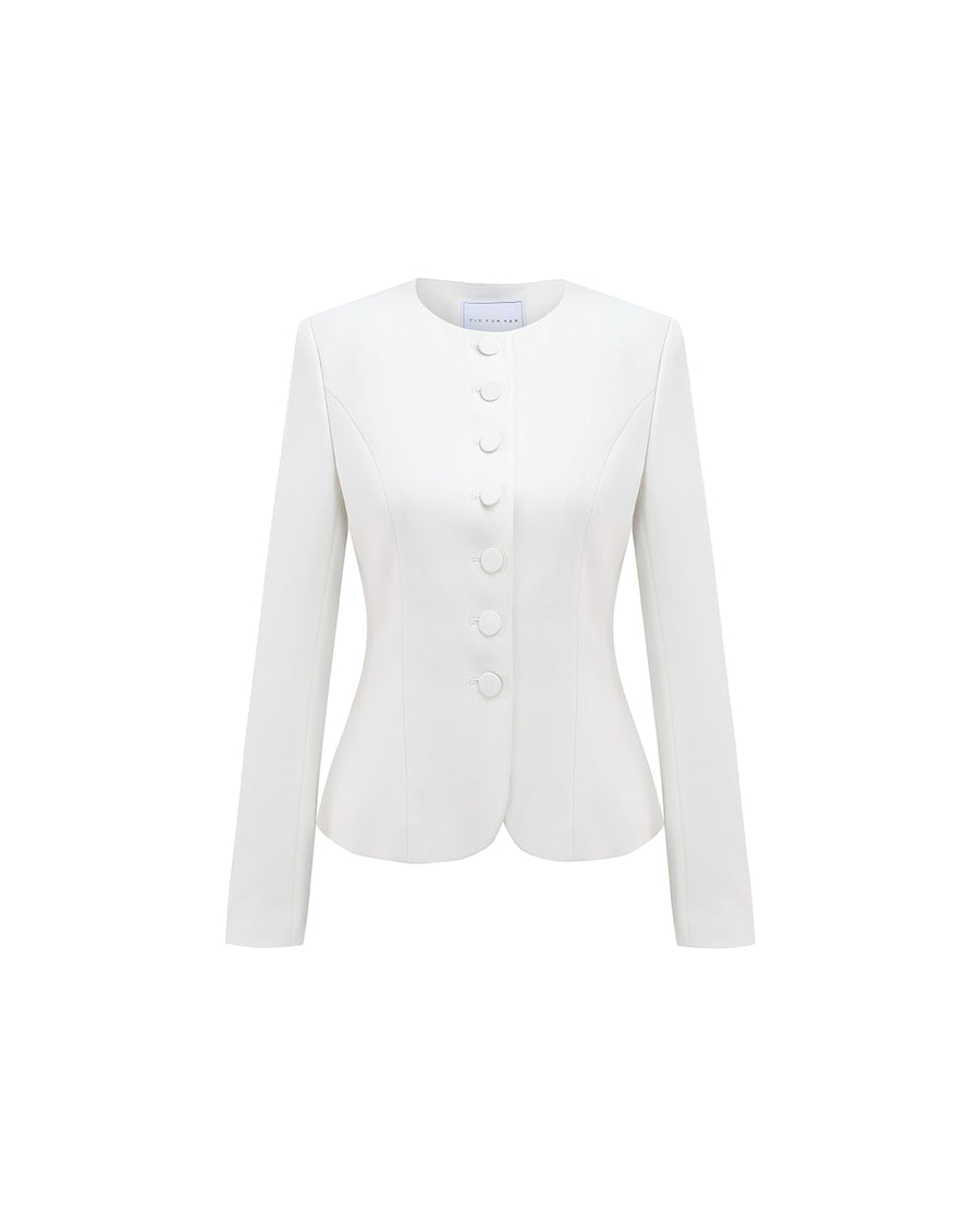 Piana Jacket White