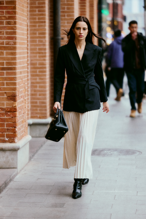 Oxford Graphite Black Blazer