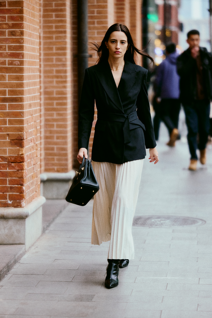 Oxford Graphite Black Blazer