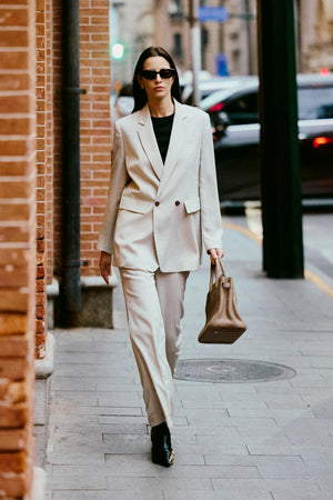 Kew Creamy White Blazer