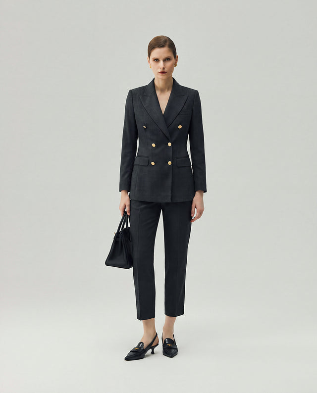 Ace Blazer Charcoal Grey