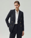 Ace Blazer Charcoal Grey