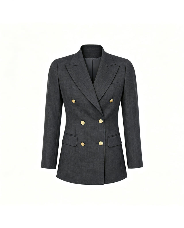 Ace Blazer Charcoal Grey