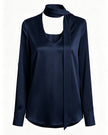 Reversible Blouse Navy