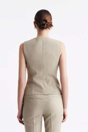 Teresa Apricot Vest