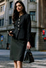 EV LéJac™ Berkeley Black Single-breasted Five-button Jacket