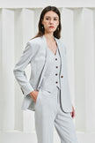 EV LéSuit™ Powder Blue Removable Inner Vest Blazer