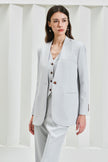 EV LéSuit™ Powder Blue Removable Inner Vest Blazer