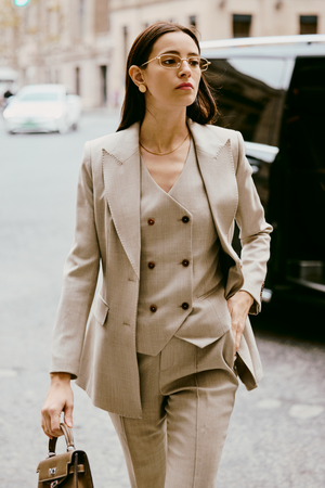 Dom Apricot Blazer