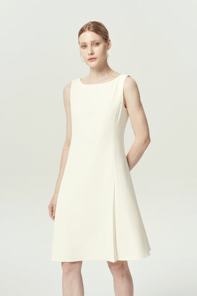 EV Sudro™ Marie White Sleeveless Dress