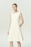 EV Sudro™ Marie White Sleeveless Dress