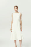 EV Sudro™ Marie White Sleeveless Dress