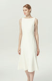 EV Sudro™ Marie White Sleeveless Dress