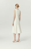 EV Sudro™ Marie White Sleeveless Dress