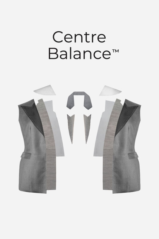 LC ACE™ Loyal Navy Blue Subtle Grid Double-breasted Blazer